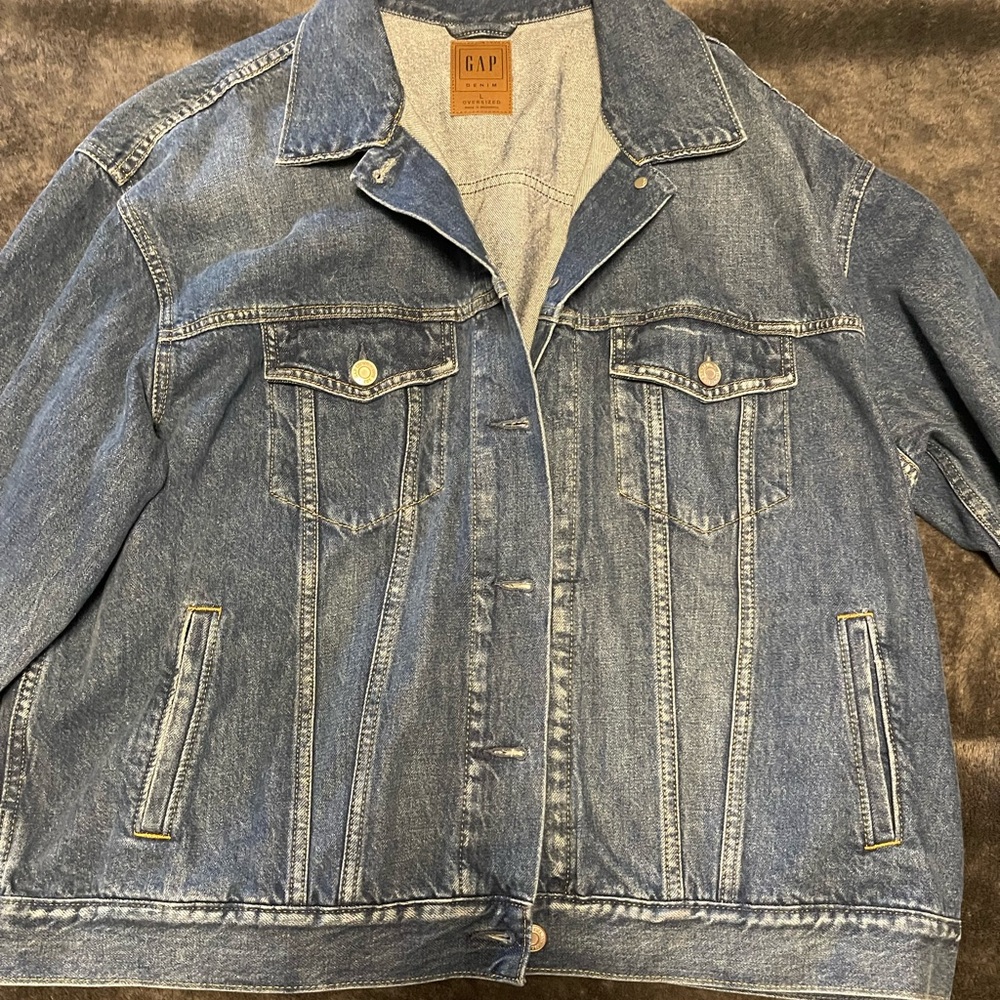 GAP Denim oversized jacket